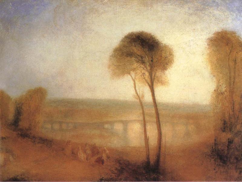 Joseph Mallord William Turner Bridge oil painting image